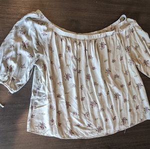 Rue 21+ Off the Shoulder Top